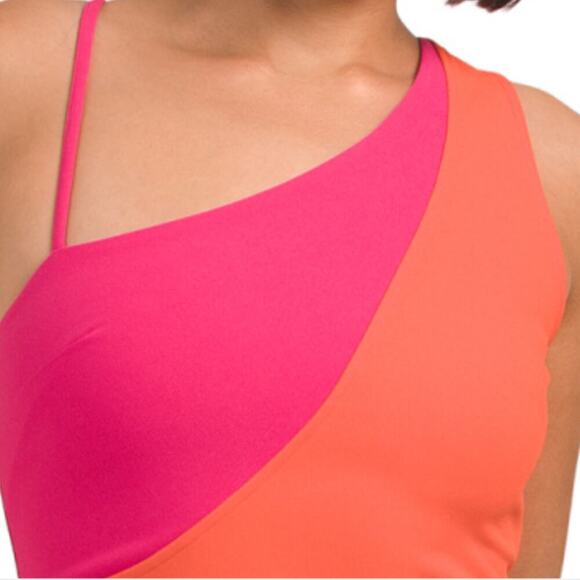 NWT RACHEL ROY Women's Phoenix Asymmetrical One Shoulder Front Slit Maxi Dress - Picture 3 of 5